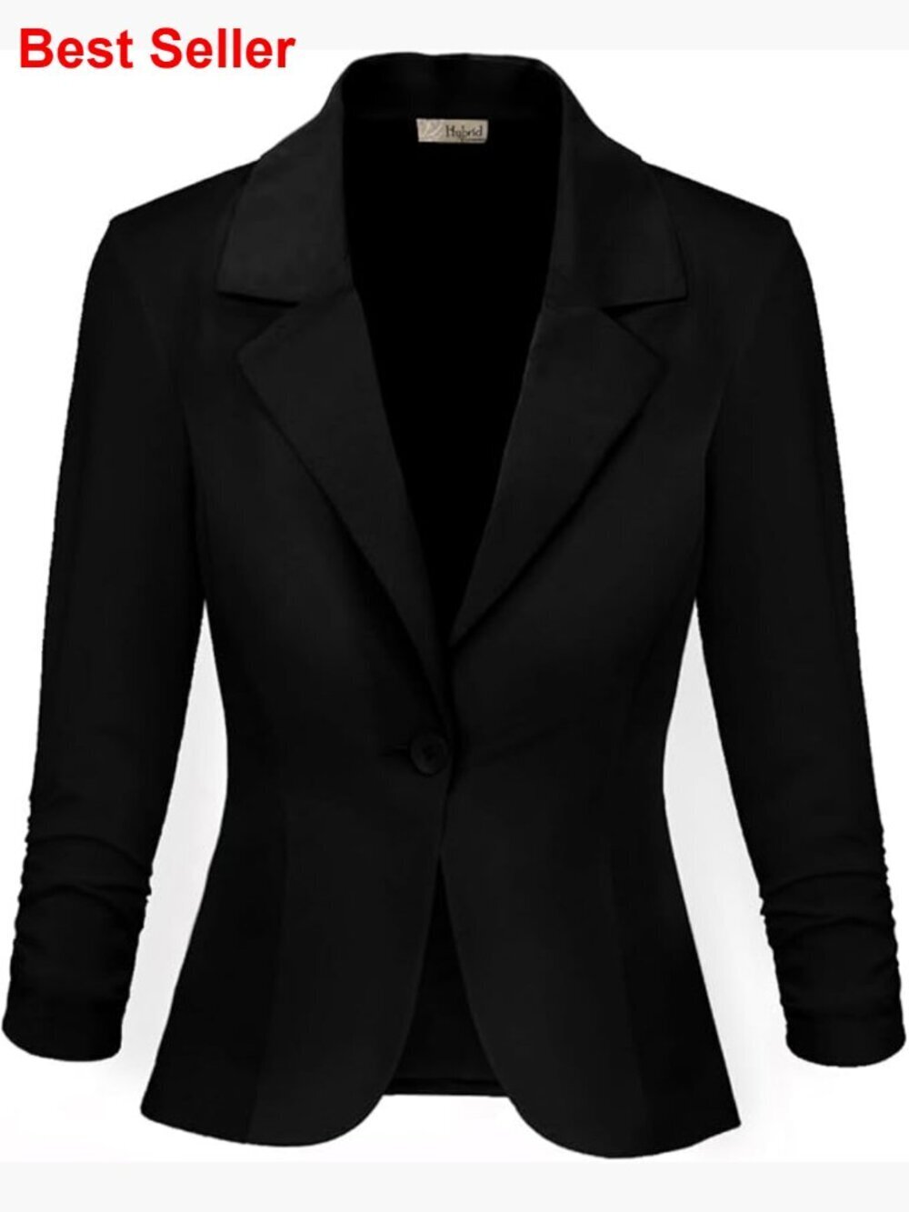 Ponte Blazer Jacket, Machine Washable, Lightweight Nylon